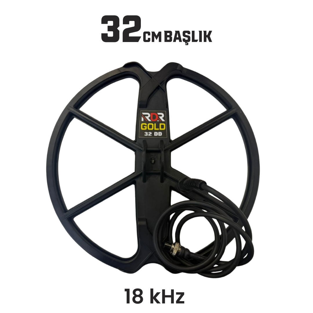 RDR Deep Gold 18 kHz 32 cm arama başlığı